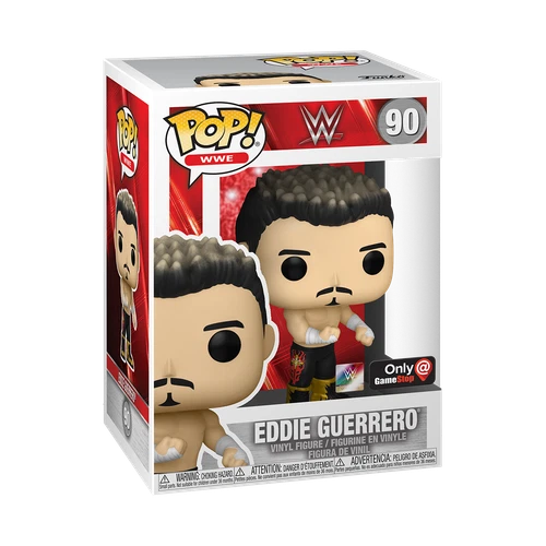 Funko Pop! Vinyl: WWE - Eddie Guerrero (Metallic) - GameStop (Exclusive) #90