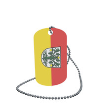 Dog Tag Flag Bunting Triangle OT Triangle Grove Dog Tag Aluminium 30 x 50mm