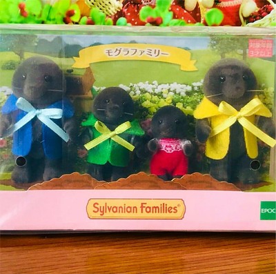 sylvanian families mole family