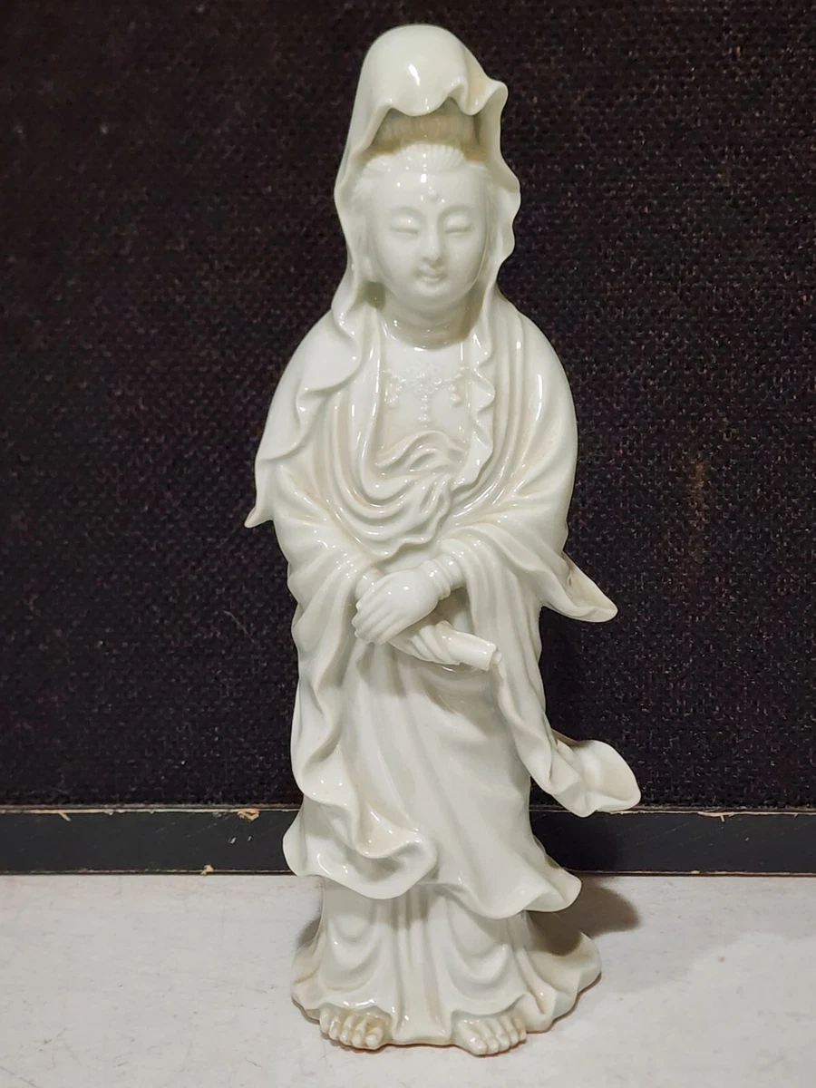 陶瓷白色日本古董雕像| eBay