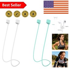 Durable Magnetic Lanyard for AirPods - Colorful Silicone Neck Strap Accessory