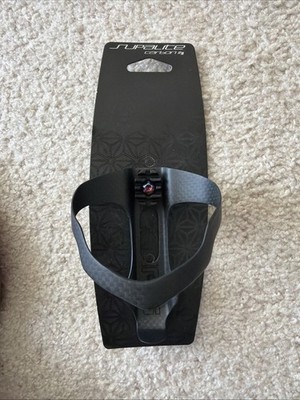 SUPACAZ Supalite Carbon - Water Bottle Cage -  11 Grams - Black