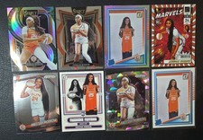 2025 WNBA 8 Card Lot Aneesah Morrow (RC) Holo Silver Cracked Ice