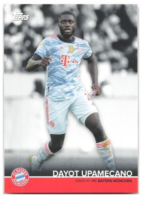 Dayot Upamecano 2021-22 Topps FC Bayern München Team Set BCM-DU FC Bayern Munche