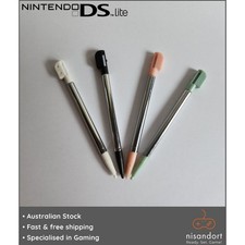 4x Nintendo DS Lite Stylus Retractable Metal 🕹 (USG-004) - Aust seller