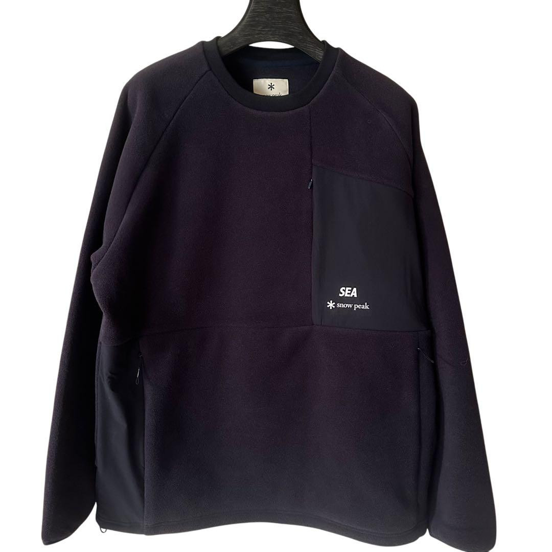 2024Awwindansy Snow Peak Fleece Navy Size L Japan Free Ship 2024Awwindansy Snow Peak Fleece Navy Size L Japan Free Ship