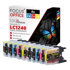 10x Druckerpatronen für Brother LC-1220 XL DCP J525W J725DW J925DW MFC J5910DW