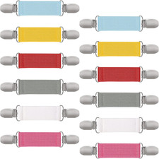 Winter Mitten Clips Elastic Stainless Steel Gloves Clips for Toddler Kids Adults