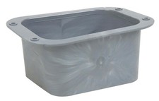 Amerimax 85051 Gray Plastic C Style Outlet 2 H x 3 W x 3 L in. - Deal of The Wee