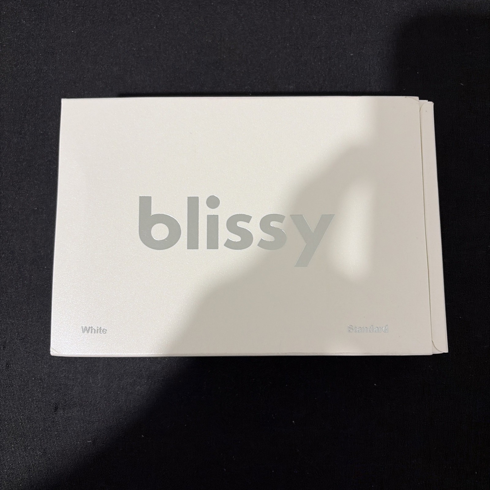 Blissy 100% Mulberry Silk Pillowcase White Standard NEW  WHITE STANDARD BLISSY