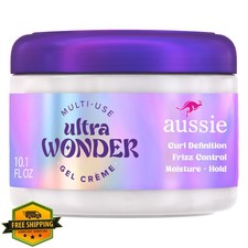 Aussie Ultra Wonder Gel Cr me Styler, All-in-1 Hold, 10.1oz