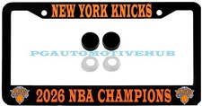 Marco de licencia letras/logotipos de vinilo de metal para campeones de la NBA de los New York Knicks 2026