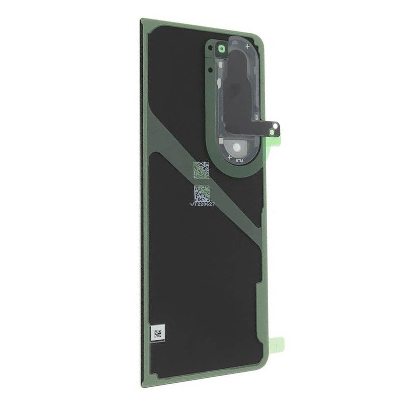 Face arrière grise pour Galaxy Z Fold 4 avec objectif photo pour les déplacements