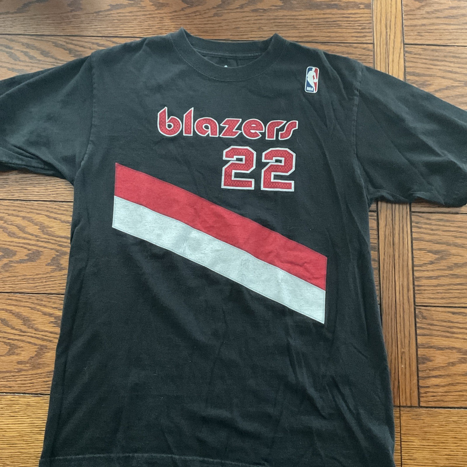 Clyde Drexler #22 Portland Trail Blazers Adidas NBA Graphic Tee Mens M