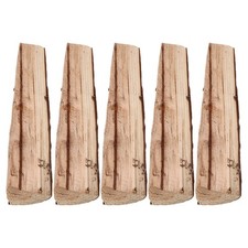 5 Pcs Garden Decorative Firewood Faux Logs for Decoration Outdoor Pit Fireplace