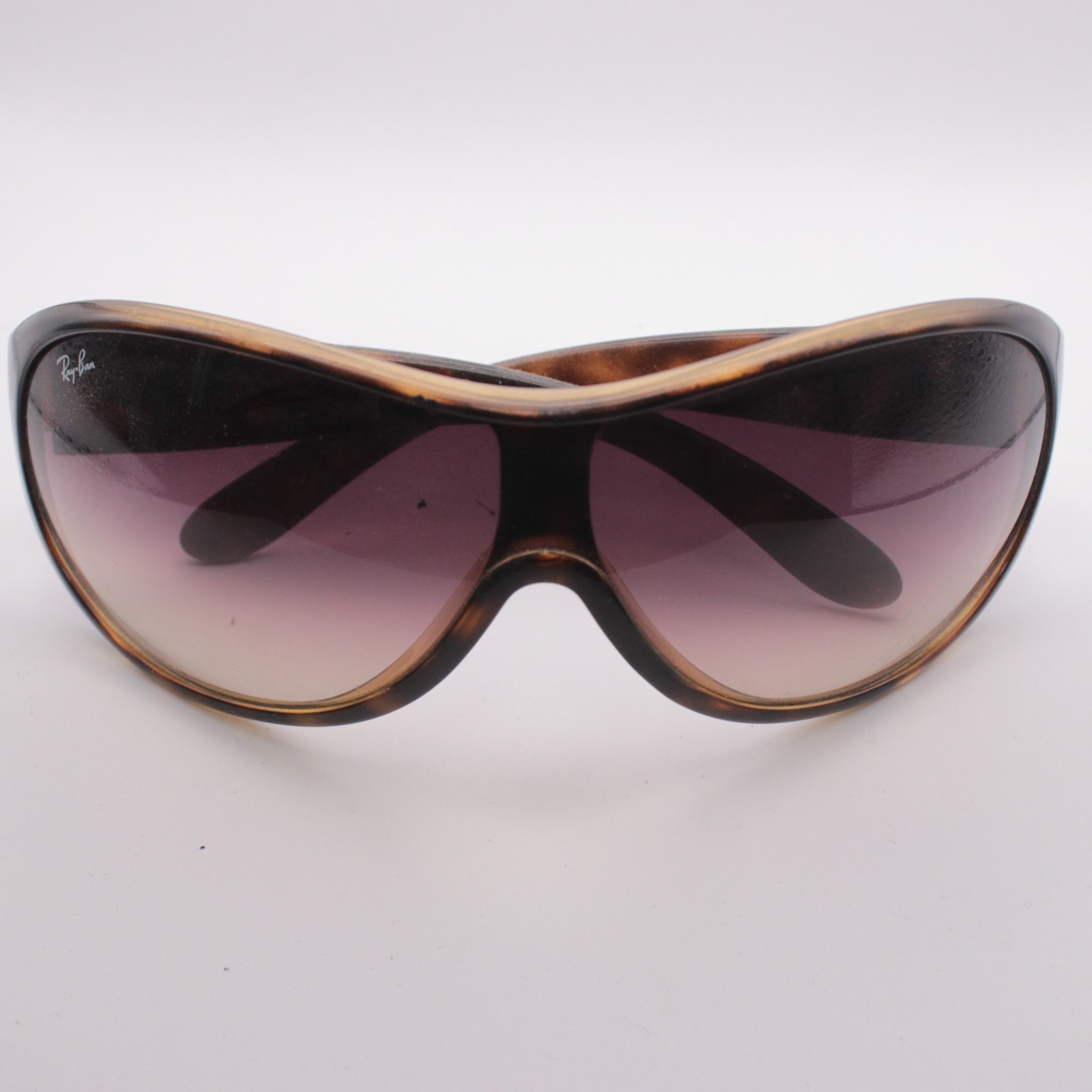 Ray-Ban RB4081 Tortoise Rectangle Sunglasses, Used - image 5