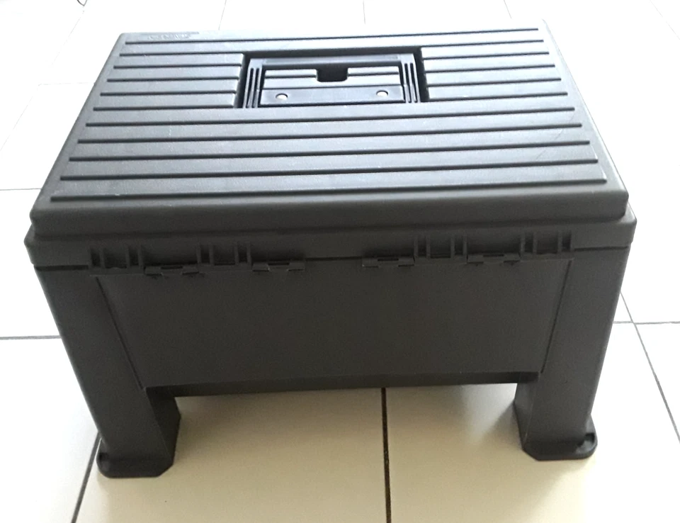 Vintage Stack-On Step Stool Tool Chest Made In USA - Image 2 of 4