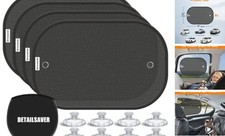 2026 Upgraded Car Shades for Side Windows 19"x12" 4 Pack ,Sun Shade for