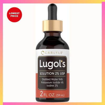 Carlyle Lugols Iodine 2 Percent Liquid Drops 2 Fl Oz Pack of 1