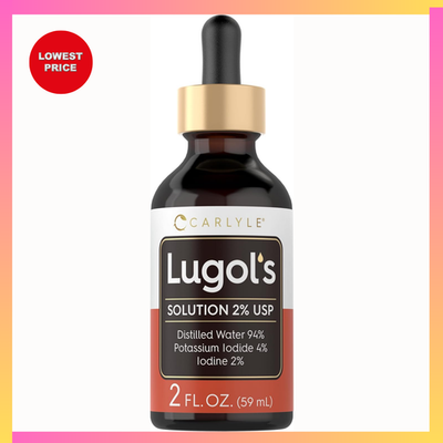 #ad Carlyle Lugols Iodine 2 Percent Liquid Drops 2 Fl Oz Pack of 1 $12.99