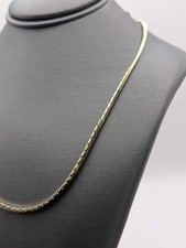 14K YG Fancy Snake Necklace
