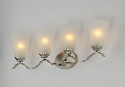 Maxim 12084FT Vital 4 Light 32"W Bathroom Vanity Light - Picture 2 of 14