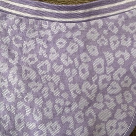 Pink By Victoria&rsquo;s Secret, Large Purple, Leopard Seamless Thong Panties