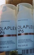 2 PACK - OLAPLEX No. 6 BOND SMOOTHER for All Hair Types 100ml / 3.3oz