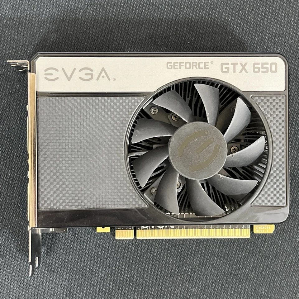 EVGA Nvidia GTX 650 1GB (01G-P4-2650-KR) Video Graphics Card - Tested Working! - Image 2 of 4