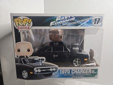Funko Big 6' POP Rides Fast & Furious 1970 Charger w/ Dom Toretto 17 Damaged Box