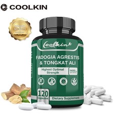 Fadogia Agrestis  Tongkat 120pcs - Powerful Natural Testosterone Booster
