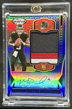 2024 Certified Michael Penix Jr. Freshman Fabric Mirror Patch Blue RC Auto #/99