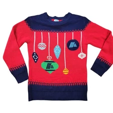 Aldi Gear Sweater Adult Small Crew Neck Long Sleeves Ugly Christmas Pullover