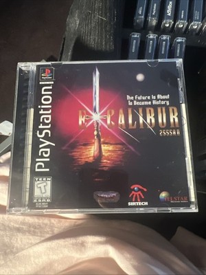 Excalibur 2555 AD Sony PlayStation 1 PS1 Complete CIB 