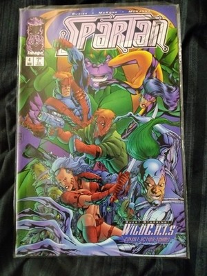 SPARTAN Ft. WildC.A.T.S. Image Comics #4 NM