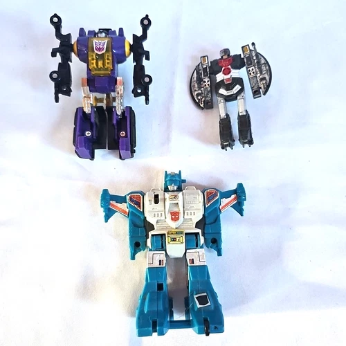 Transformer Action Figure Lot - Acceptable  Condition - Vintage - Fast Shipping