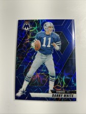 2025 Panini Mosaic Blue Scope #240 Danny White Dallas Cowboys NFL Refractor