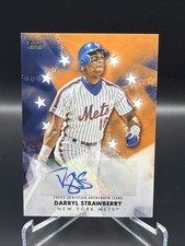 2024 Topps Series 1 - Baseball Stars Autographs Darryl Strawberry #BSA-DS (AU)