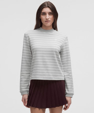 Lululemon Cotton French Terry Crewneck Pullover Size 4