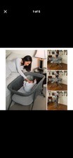 Image of Baby Elegance Kangu Foldable Travel Crib Bed Grey with Carry Bag