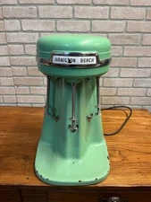 Vintage Hamilton Beach Jadeite Triple-Head Malt & Milk Shake Mixer 350 Watts