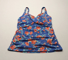 NEW Lands' End Tankini Swimsuit Top M size 8 NWOT