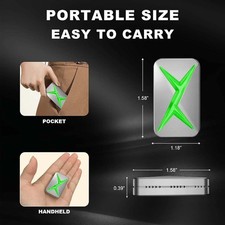 Sturdy Robust Resilient Firm Rust-Resistant Titanium Alloy Square Fidget Spinner