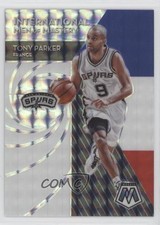 2019-20 Mosaic International Men of Mastery Silver Prizm Tony Parker #4 HOF 0gl5