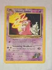 💚 LP Sabrina's Slowbro 60/132 Gym Heroes Pokemon Card Uncommon on eBay