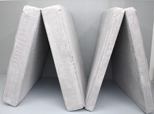 2 St&uuml;ck SHAPPY Spielsofa 168 x 84 cm PURE CORDUROY (multifunktionale) Hellgrau