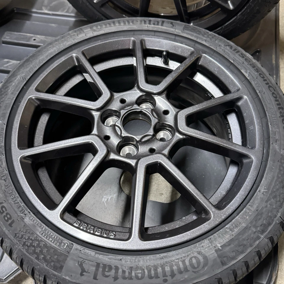 Original Brabus Radsatz Felgen 16-Zoll Smart Fortwo Forfour C453 W453 Allwetter - Bild 3 von 4