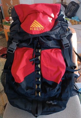 Wanderrucksack Trekking Kelty Coyote 3200 Harness Camping Trail Bag Rot-schwarz