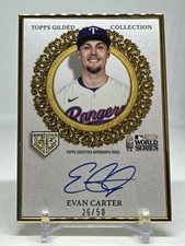 2025 Topps Gilded Collection - Gilded Champions Evan Carter #GCH-EC /25
