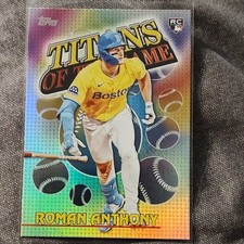 Topps 2026 Series 1 Titans of the Game Roman Anthony Rookie Boston Red Sox TOG-9